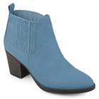 Journee Collection Sero Women's Ankle Boots, Size: Medium (11), Light Blue
