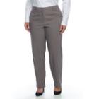 Plus Size Apt. 9&reg; Torie Modern Fit Straight-leg Dress Pants, Women's, Size: 20 W, Grey
