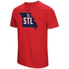 Men's Under Armour St. Louis Cardinals State Tee, Size: Medium, Red