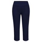 Women's Tail Essentials Eloise Straight-leg Tennis Capris, Size: Xl, Blue (navy)