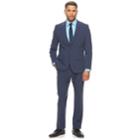 Men's Apt. 9&reg; Slim-fit Twill Suit, Size: 40l 33, Med Blue