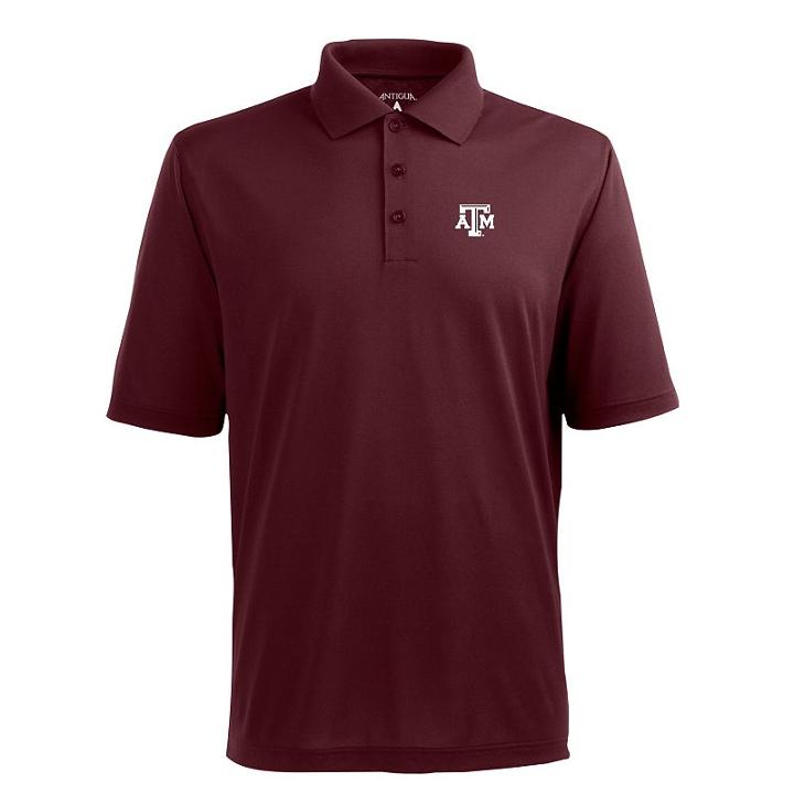 Men's Texas A & M Aggies Pique Xtra Lite Polo, Size: Xxl, Red