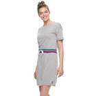Women's Fila Sport&reg; French Terry Short Sleeve Dress, Size: Medium, Light Grey