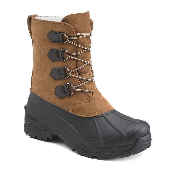 Totes Severe Men's Boots, Size: Medium (12), Lt Beige