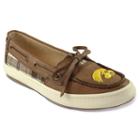 Women's Campus Cruzerz Westwind Iowa Hawkeyes Boat Shoes, Size: 11, Brown