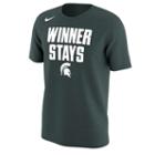 Men's Nike Michigan State Spartans Selection Sunday Tee, Size: Xl, Green