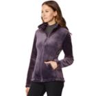 Women's Heat Keep Luxe Fleece Jacket, Size: Large, Med Purple