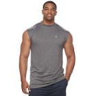 Big & Tall Champion Double Dry Performance Muscle Tee, Men's, Size: 3xl Tall, Dark Grey