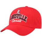 Adult Top Of The World Louisville Cardinals Advisor Adjustable Cap, Men's, Med Red