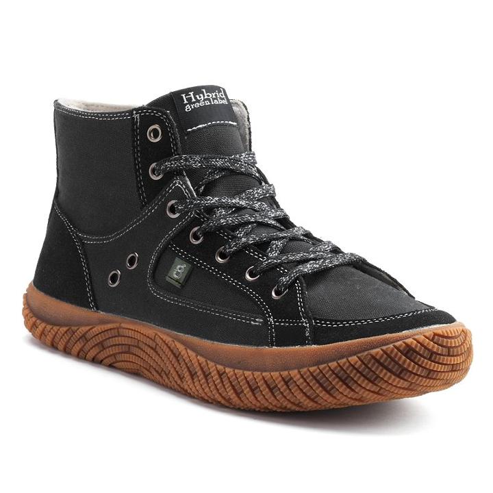 Hybrid Green Label Fearless Ii Men's High Top Shoes, Size: 11, Black