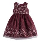 Girls 4-6x Blueberi Boulevard Embellished Dress, Size: 6x, Red