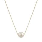 14k Gold Freshwater Cultured Pearl Necklace, Women's, Size: 18, White