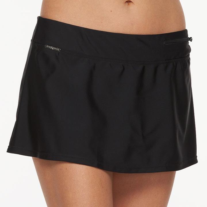 Women's Zeroxposur Solid Skirtini Bottoms, Size: 8, Ovrfl Oth