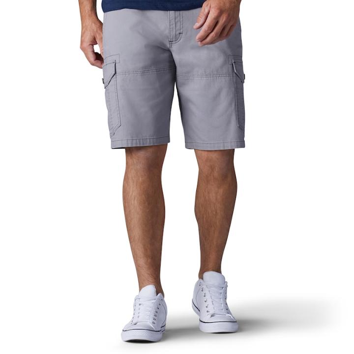 Men's Lee Swope Cargo Shorts, Size: 29, Silver