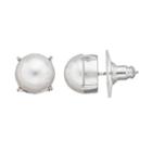 Simply Vera Vera Wang Simulated Pearl Nickel Free Stud Earrings, Women's, White