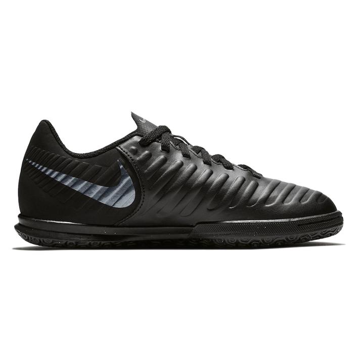 Nike Jr. Legendx 7 Club Boys' Indoor Soccer Shoes, Size: 13, Black