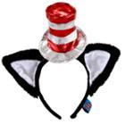 Cat In The Hat Deluxe Costume Handband With Ears - Adult, Adult Unisex, Multicolor