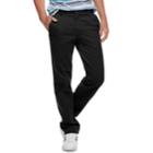 Men's Urban Pipeline&reg; Relaxed Straight-leg Chino Pants, Size: 38x30, Black