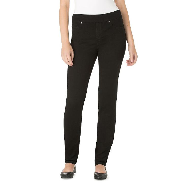 Women's Haggar&reg; Sublime Comfort Pull-on Jeggings, Size: 2, Black