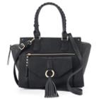 Sonoma Goods For Life&trade; Ruby Wing Tassel Satchel, Women's, Black