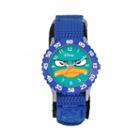 Disney's Phineas & Ferb Agent P Kids' Time Teacher Watch, Boy's, Blue