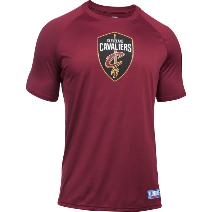 Men's Under Armour Cleveland Cavaliers Primary Logo Tech Tee, Size: Xl, Red