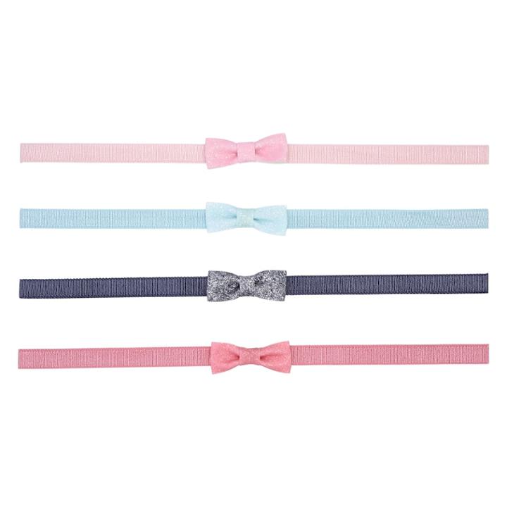 Baby Girl Carter's 4-pack Bow Headbands, Size: 0-6 Months, Multicolor