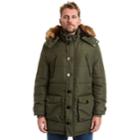 Big & Tall Excelled Faux-fur Hooded Parka, Men's, Size: 4xb, Green