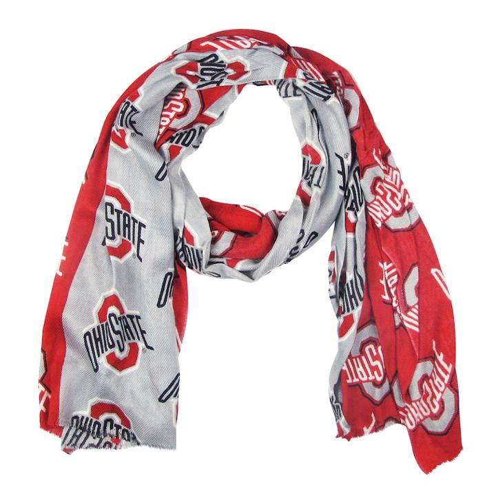 Ohio State Buckeyes Mvp Scarf, Women's, Multicolor