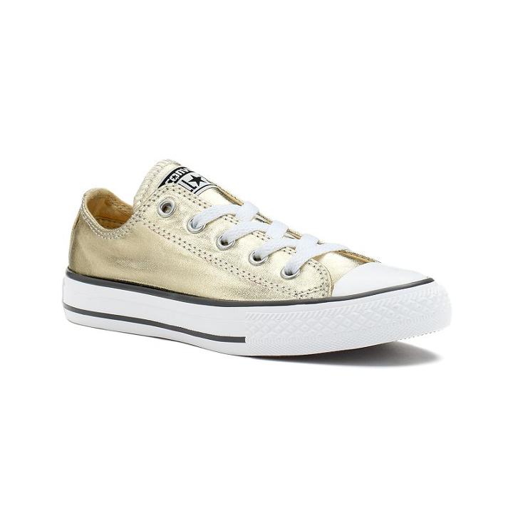 Kid's Converse Chuck Taylor All Star Metallic Shoes, Size: 1, Yellow Oth