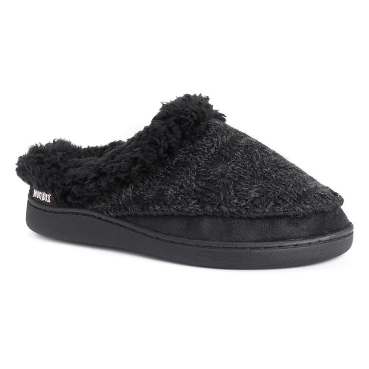 Women's Muk Luks Aileen Clog Slippers, Size: Large, Black