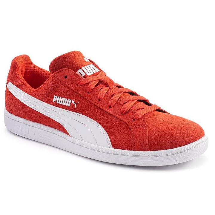 Puma Smash Men's Suede Shoes, Size: 9, Red