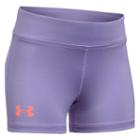 Girls 7-16 Under Armour Solid Shorty Shorts, Girl's, Size: Xl, White Oth, Comfort Wear