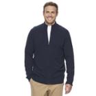Big & Tall Croft & Barrow&reg; True Comfort Classic-fit Stretch Sweater, Men's, Size: 2xb, Dark Blue