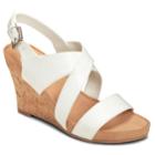 A2 By Aerosoles True Plush Women's Wedge Sandals, Size: Medium (9), White