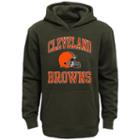 Boys 8-20 Cleveland Browns Fleece Hoodie, Boy's, Size: S(8), Brown
