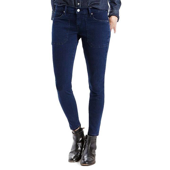 Women's Levi's Surplus Skinny Jeans, Size: 0/24 Avg, Dark Blue