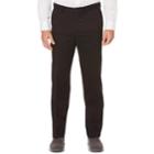 Men's Savane Ultimate Straight-fit Performance Flat-front Chino Pants, Size: 33x32, Grey (charcoal)