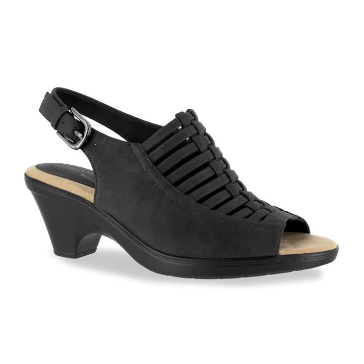 Easy Street Katerina Women's Slingback Mules, Size: Medium (6.5), Black