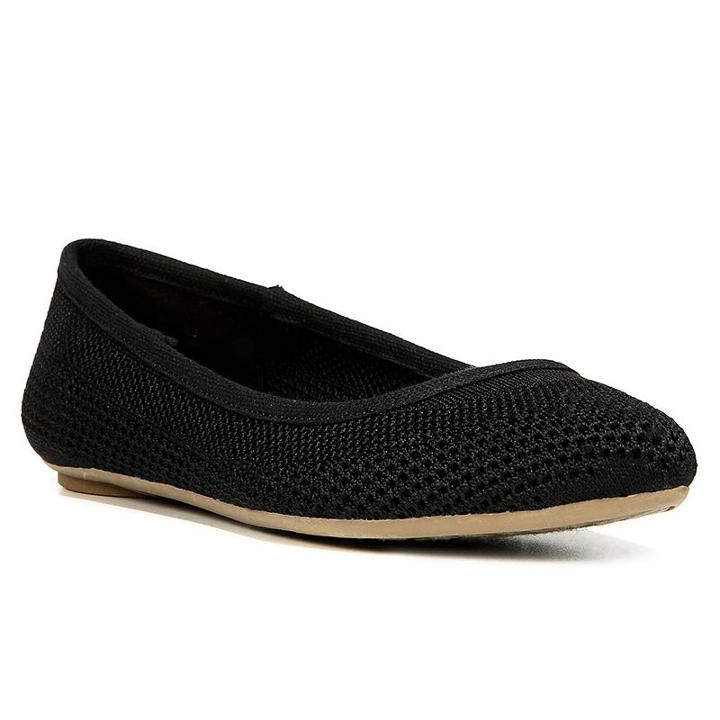 Dr. Scholl's Refreshment Women's Ballet Flats, Size: Medium (7), Black