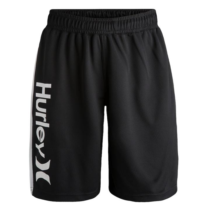 Boys 4-7 Hurley Logo Mesh Shorts, Size: 4, Black