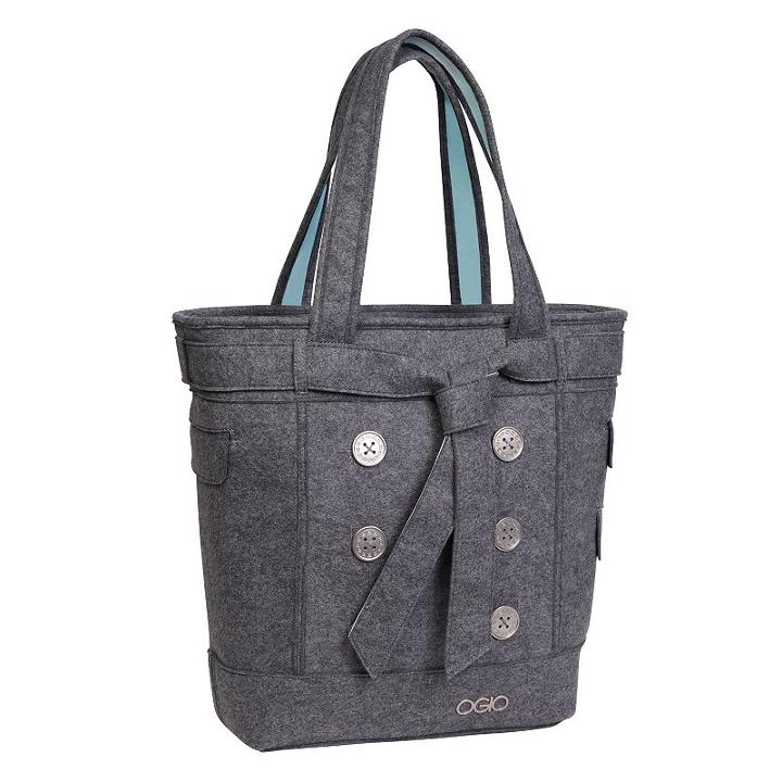 Ogio Hamptons 15-in. Laptop Felt Purse, Adult Unisex, Size: Tote, Light Grey