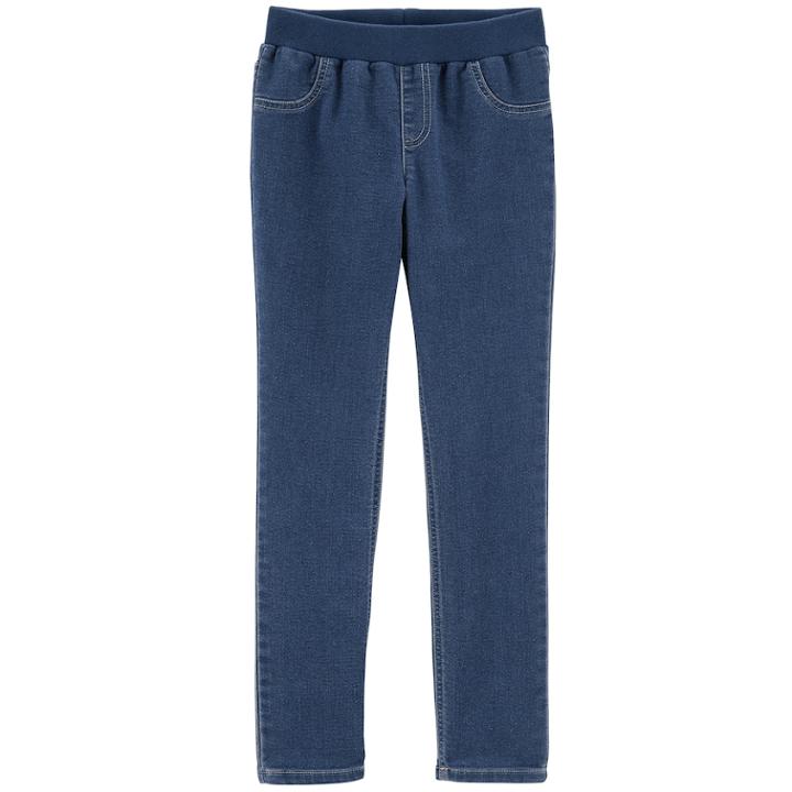 Girls 4-12 Carter's Pull-on Jeggings, Size: 7, Blue