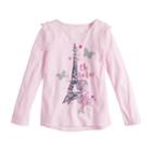 Disney's Fancy Nancy Toddler Girl Eiffel Tower Oh La La Graphic Tee By Jumping Beans&reg;, Size: 4t, Light Pink