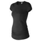 Women's New Balance Transform Perfect Short Sleeve Tee, Size: Small, Black
