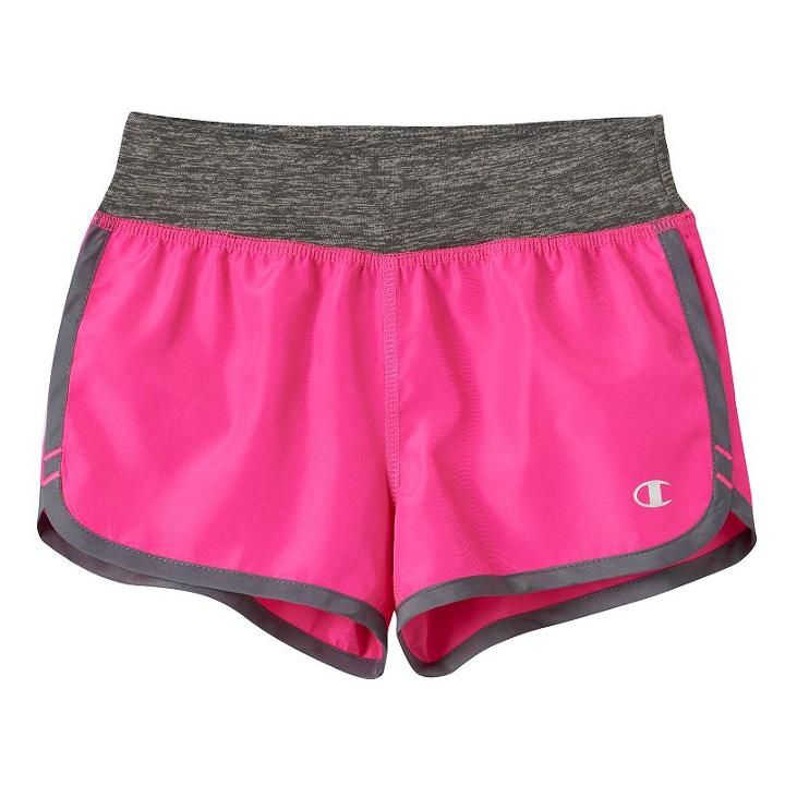 Toddler Girl Champion Dolphin Hem Running Shorts, Size: 4t, Pink
