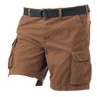 Big & Tall Sonoma Goods For Life&trade; Classic-fit Twill Belted Cargo Shorts, Men's, Size: 48, Med Brown
