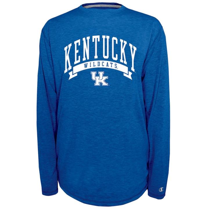 Men's Champion Kentucky Wildcats Heathered Tee, Size: Medium, Blue