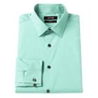 Men's Apt. 9&reg; Slim-fit Stretch Spread-collar Dress Shirt, Size: 17-34/35, Light Blue
