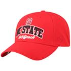 Adult Top Of The World North Carolina State Wolfpack Advisor Adjustable Cap, Men's, Med Red